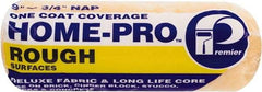 Premier Paint Roller - 1/2" Nap, 9" Wide Paint Roller Cover - Semi-Rough Texture, Woven & Polyester - Americas Industrial Supply