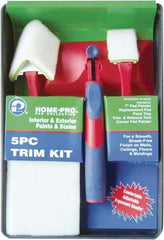 Premier Paint Roller - Trim Paint Roller Kit - Plastic Frame, Includes Paint Tray & Roller Frame - Americas Industrial Supply