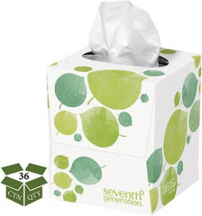 Seventh Generation - Tall Box of White Facial Tissues - 2 Ply, Recycled Fibers - Americas Industrial Supply