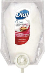 Dial - 15 oz Moisturizing Lotion - Comes in Dispenser Refill, Floral, Fruity & Sweet Scent - Americas Industrial Supply