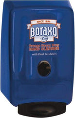 Boraxo - 2 L Liquid Hand Soap Dispenser - Plastic, Wall Mounted, Blue - Americas Industrial Supply