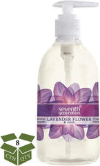 Seventh Generation - 12 oz Pump Bottle Liquid Soap - Clear, Lavender Flower & Mint Scent - Americas Industrial Supply