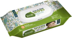 Seventh Generation - Pre-Moistened Baby Wipes - Pop-Up, 7" x 7" Sheet Size, White - Americas Industrial Supply