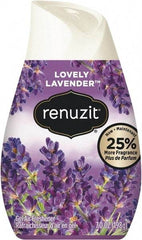 Renuzit - 7 oz Cone Air Freshener - Gel, Fresh Lavender Scent, Environmentally Safe - Americas Industrial Supply
