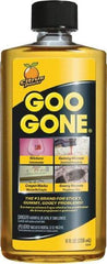 Goo Gone - 8 oz Bottle Adhesive Remover - Removes Adhesives, Gum, Tar, Crayon, Scuff Marks, Wax, Sap - Americas Industrial Supply
