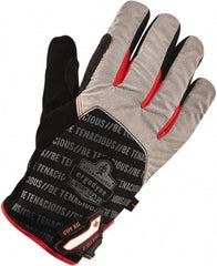 Ergodyne - Size 2XL (11), ANSI Cut Lvl A6, Synthetic Armortex Cut Resistant Gloves - Hook & Loop Cuff, Black, Paired - Americas Industrial Supply