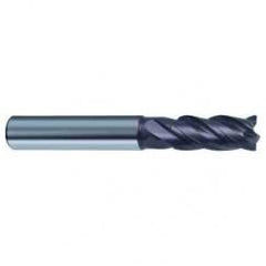 8mm Dia. - 63mm OAL - 4 FL Variable Helix Firex Carbide End Mill - Americas Industrial Supply