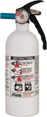 Kidde - 2 Lb, 5-B:C Rated, Dry Chemical Fire Extinguisher - 3-1/4" Diam x 10.95" High, 100 psi, 8' Discharge in 12 sec, Seamless Aluminum Cylinder - Americas Industrial Supply