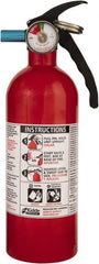 Kidde - 2 Lb, 5-B:C Rated, Dry Chemical Fire Extinguisher - 3-1/4" Diam x 10.95" High, 100 psi, 12' Discharge in 12 sec, Seamless Aluminum Cylinder - Americas Industrial Supply