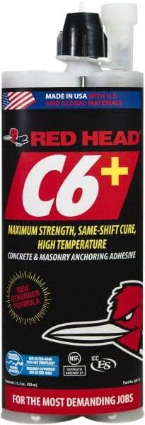 Red Head - Anchoring Adhesives Adhesive Material: Epoxy Volume (fl. oz.): 15.00 - Americas Industrial Supply