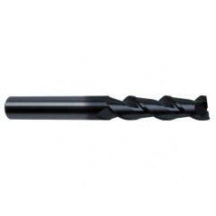1/4" Dia. - 3" OAL - 45° Helix Super-A Carbide End Mill - 2 FL - Americas Industrial Supply