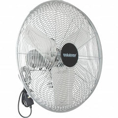 PRO-SOURCE - 24" Blade, 1/4 hp, 5,200, 6,000 & 7,700 CFM, Oscillating Industrial Circulation Fan - Back-Mounted, 120 VAC Volts, 1.60-1.90 Amps, 3 Speed - Americas Industrial Supply
