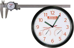 SPI - 0" to 6" Range, 0.001" Graduation, 0.1" per Revolution, Dial Caliper - White Face - Americas Industrial Supply