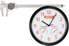 SPI - 0" to 6" Range, 0.001" Graduation, 0.1" per Revolution, Dial Caliper - Black Face - Americas Industrial Supply