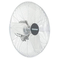 PRO-SOURCE - 24" Blade, 1/4 hp, 5,200, 6,000 & 7,700 CFM, Industrial Circulation Fan - Back-Mounted, 120 VAC Volts, 1.60-1.90 Amps, 3 Speed - Americas Industrial Supply