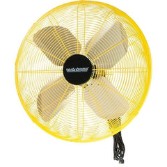 PRO-SOURCE - 24" Blade, 1/2 hp, 6,500 & 8,600 CFM, Industrial Circulation Fan - Fan Head Only, 120 Volts, 3.5 Amps, 2 Speed - Americas Industrial Supply