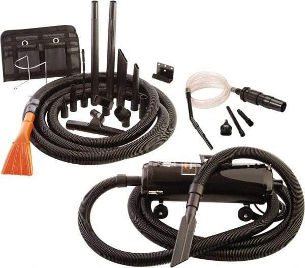 MetroVac - Canister Vacuum Cleaner - 120 Volts, 4 hp, 11.25 Amps, 11 Lb, Accessories Included - Americas Industrial Supply