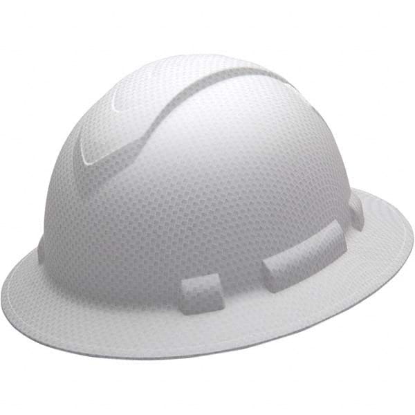 PYRAMEX - ANSI Type I Class C, G & E 4-Point Ratchet Full Brim Hard Hat - Americas Industrial Supply