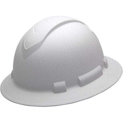 PYRAMEX - ANSI Type I Class C, G & E 4-Point Ratchet Full Brim Hard Hat - Americas Industrial Supply