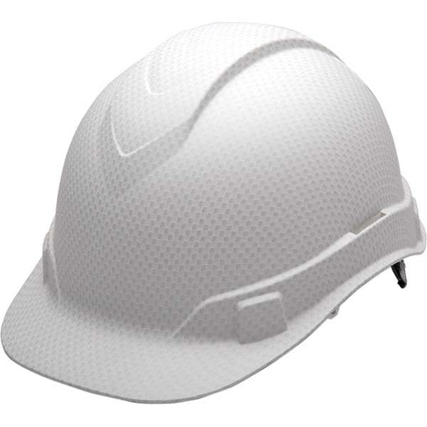 PYRAMEX - ANSI Type I Class C, G & E 4-Point Ratchet Short Brim Hard Hat - Americas Industrial Supply