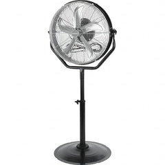 PRO-SOURCE - 24" Blade 1/3 hp Oscillating Industrial Circulation Fan - Americas Industrial Supply