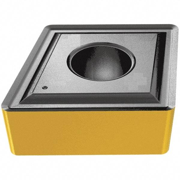 Iscar - CNMG431 VL Grade IC806 Carbide Turning Insert - AlTiN Finish, 80° Diamond, 12.7mm Inscr Circle, 4.76mm Thick, 0.4mm Corner Radius - Americas Industrial Supply