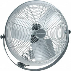 PRO-SOURCE - 18" Blade, 1/8 hp, 5,750 Max CFM, Single Phase Fan - 2.2 Amps, 115 Volts, 3 Speed - Americas Industrial Supply