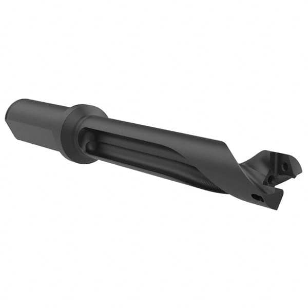 Allied Machine and Engineering - 0.6693" to 0.7086" Diam 5xD 3-35/64" Max Depth Straight Flute Spade Drill - Americas Industrial Supply