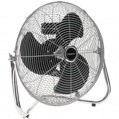 PRO-SOURCE - 18" Blade, 1/4 hp, 5,686 Max CFM, Floor Fan - 3 Speed - Americas Industrial Supply