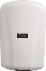 Excel Dryer - 950 Watt White Finish Electric Hand Dryer - 208/277 Volts, 4 Amps, 9-5/32" Wide x 13-15/16" High x 4" Deep - Americas Industrial Supply