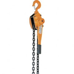 Vestil - 6,000 Lb Lifting Capacity, 20' Lift Height, Lever Hoist - Made from Chain - Americas Industrial Supply