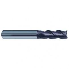 8.5mm Dia. - 72mm OAL - 3 FL Variable Helix Firex Carbide End Mill - Americas Industrial Supply