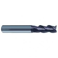 8.5mm Dia. - 72mm OAL - 3 FL Variable Helix Firex Carbide End Mill - Americas Industrial Supply