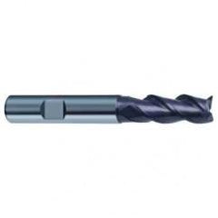 5.7mm Dia. - 57mm OAL - 3 FL Variable Helix Firex Carbide End Mill - Americas Industrial Supply