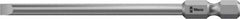 Wera - 4.5mm Slotted Screwdriver Bit - 1/4" Drive, 2" OAL - Americas Industrial Supply