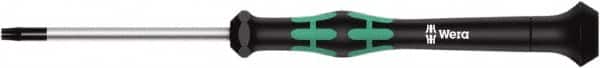 Wera - 5 Torx Driver - 40mm Blade Length, 137mm OAL, Ergonomic Handle - Americas Industrial Supply
