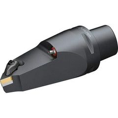 Walter - 93° Lead Angle, Indexable Turning Toolholder - 145mm OAL, Series DDMN-CAPTO-AUSSEN - Americas Industrial Supply