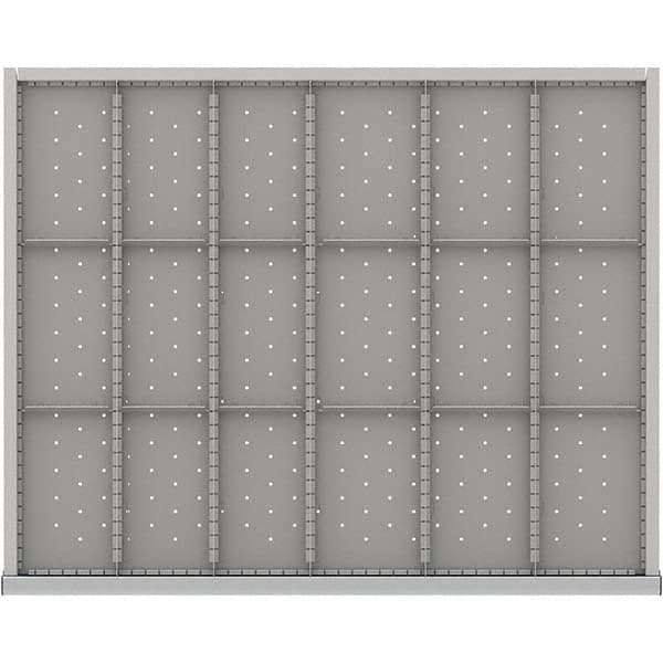 LISTA - 18-Compartment Drawer Divider Layout for 3.15" High Drawers - Americas Industrial Supply