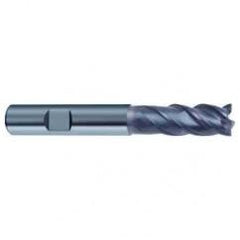 6mm Dia. - 57mm OAL - 4 FL Variable Helix TiAlN Carbide End Mill - Americas Industrial Supply