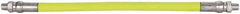Legacy - 1' Long, 10,000 psi Operating Pressure, Rubber Grease Gun Hose - 3/16 NPT, 10,000 psi Burst Pressure - Americas Industrial Supply