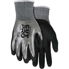 MCR Safety - Size XS, ANSI Cut Lvl A5, Puncture Lvl 4, Abrasion Lvl 4, Foam Nitrile Coated Cut & Puncture Resistant Gloves - Americas Industrial Supply