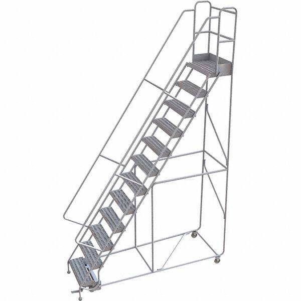 TRI-ARC - Rolling & Wall Mounted Ladders & Platforms Type: Rolling Warehouse Ladder Style: Rolling Safety Ladder - Americas Industrial Supply