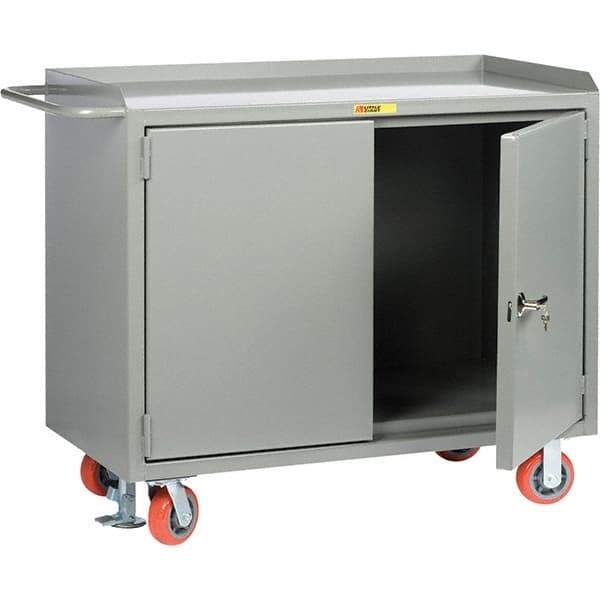 Little Giant - 3,600 Lb Capacity, 1 Drawer Mobile Cabinet - 48" Wide x 43" High - Americas Industrial Supply