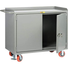 Little Giant - 3,600 Lb Capacity, 1 Drawer Mobile Cabinet - 48" Wide x 43" High - Americas Industrial Supply