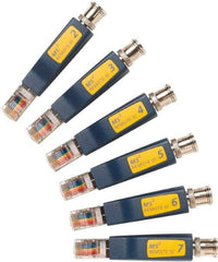 Fluke Networks - Blue Electrical Test Equipment Identifier Kit - Use with Microscanners2 Cable Testers - Americas Industrial Supply
