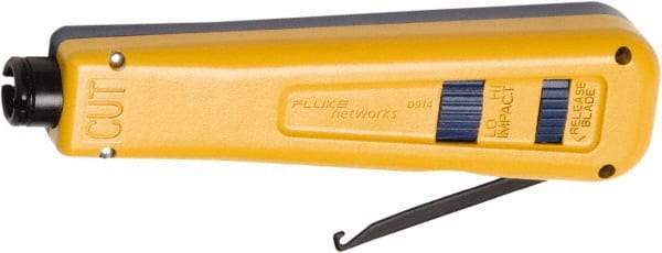 Fluke Networks - 3 Piece, Punchdown Termination Tool - Comes in Clam Shell - Americas Industrial Supply