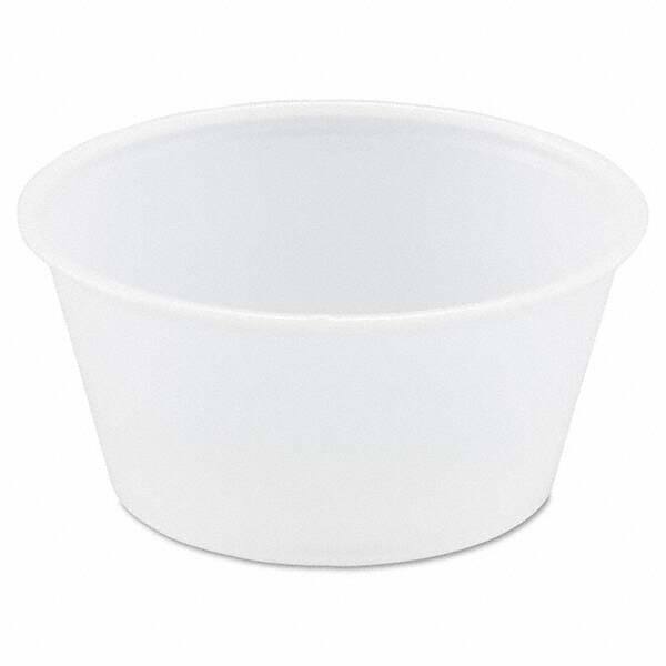 DART - Polystyrene Portion Cups, 3.25 oz, Translucent, 250/Bag, 10 Bags/Carton - Americas Industrial Supply