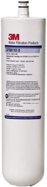 3M - 3-3/16" OD, 1µ, Polypropylene Replacement Cartridge for 3M/CUNO Commerical Foodservice Systems - 12-7/8" Long, Reduces Particulate, Tastes, Odors, Chlorine & Scales - Americas Industrial Supply