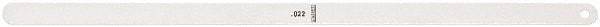 Starrett - Feeler Gages   Thickness (Decimal Inch): 0.0220    Leaf Length (Inch): 12 - Americas Industrial Supply