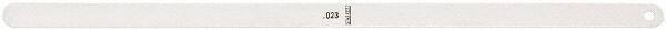 Starrett - Feeler Gages   Thickness (Decimal Inch): 0.0230    Leaf Length (Inch): 12 - Americas Industrial Supply